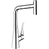 Смеситель для кухни hansgrohe Metris 14884000 Смеситель для кухни hansgrohe Metris 14884000