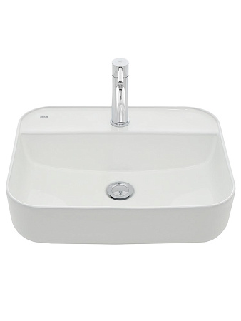 Раковина AQUAme AQM5001 накладная с отверстием под смеситель 505x400x135