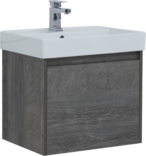 Тумба под раковину Aquanet Nova Lite 60 дуб рошелье (1 ящик) 00242570 Тумба под раковину Aquanet Nova Lite 60 дуб рошелье (1 ящик) 00242570