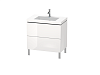 Картинка анонса товара «тумба под раковину duravit l-cube lc6937o2222»