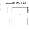 Тумба под раковину Armadi Art FLAT 100см LIGHT OAK VALLESSI UNO-S 897-100-L Тумба под раковину Armadi Art FLAT 100см LIGHT OAK VALLESSI UNO-S 897-100-L