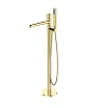 Смеситель для ванны BelBagno UNO UNO-FMT-ORO напольный золото Смеситель для ванны BelBagno UNO UNO-FMT-ORO напольный золото