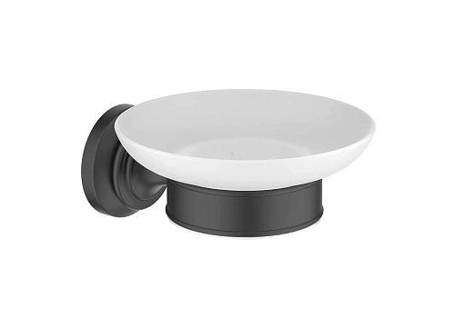 Мыльница Aquatek КЛАССИК AQ4503MB черный матовый Мыльница Aquatek КЛАССИК AQ4503MB черный матовый