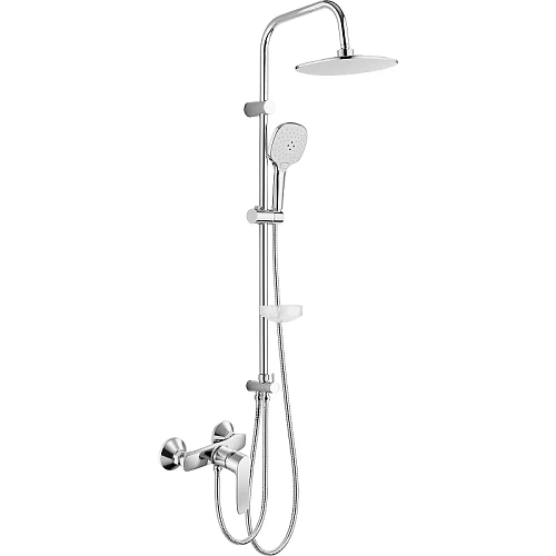 Душевая система Agger Nice A2595200 со смесителем, хром Душевая система Agger Nice A2595200 со смесителем, хром