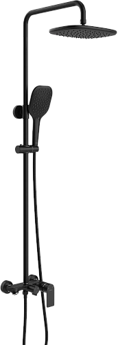 Душевой уголок DIWO Анапа 90х90, профиль черный матовый с линейным трапом CK DRAIN 1105-00165 65 см 594698 Душевой уголок DIWO Анапа 90х90, профиль черный матовый с линейным трапом CK DRAIN 1105-00165 65 см 594698