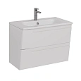 Тумба под раковину Lemark MIANO 80 см подвесная, белый LM06M80T Тумба под раковину Lemark MIANO 80 см подвесная, белый LM06M80T