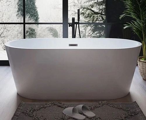 Ванна отдельностоящая Ceruttispa RESIA160 CT10866 1600x750x560 акриловая Ванна отдельностоящая Ceruttispa RESIA160 CT10866 1600x750x560 акриловая