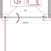 Душевая дверь BelBagno UNO-B-1-80-CH-Cr Душевая дверь BelBagno UNO-B-1-80-CH-Cr