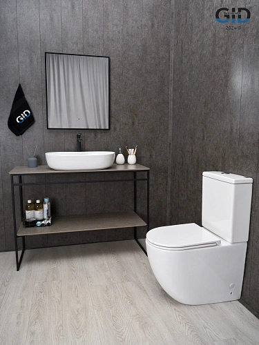 Раковина Gid D1348 51204 накладная белая 61x41x13.5 Раковина Gid D1348 51204 накладная белая 61x41x13.5