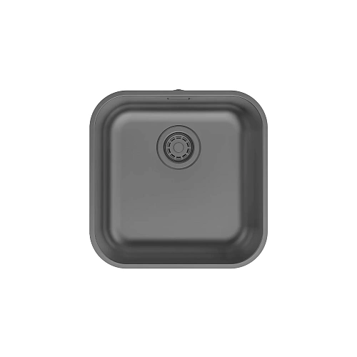 Кухонная мойка IDDIS Mat (MAT44GMi77) нержавеющая сталь, графит, 446x446 Кухонная мойка IDDIS Mat (MAT44GMi77) нержавеющая сталь, графит, 446x446