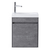 Картинка анонса товара «тумба под раковину belbagno pietra mini-460-1a-so-scm-l stucco cemento подвесная 454x257»