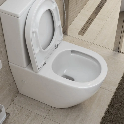 Унитаз напольный BelBagno SFERA-TOR BB2141CP-TOR/BB2141T/BB865SC безободковый с сиденьем Унитаз напольный BelBagno SFERA-TOR BB2141CP-TOR/BB2141T/BB865SC безободковый с сиденьем