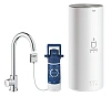 Смеситель для кухни GROHE Red Mono New с функцией кипячения воды (Водонагреватель L-size в комплекте 30080001
