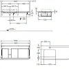 Тумба под раковину Geberit MyDay 824261000 115 см Тумба под раковину Geberit MyDay 824261000 115 см