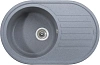 Кухонная мойка Kaiser Серая (овальная) KGM-7750-G Кухонная мойка Kaiser Серая (овальная) KGM-7750-G