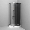 Душевой уголок AM.PM Like W83G-333-095CG Round 95x95, стекло тонированное, профиль хром Душевой уголок AM.PM Like W83G-333-095CG Round 95x95, стекло тонированное, профиль хром