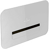 Картинка анонса товара «клавиша смыва villeroy &amp; boch viconnect стеклянная с подсветкой, цвет глянцевый белый 922311re»