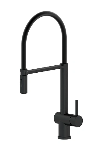 Смеситель для кухни Wonzon & Woghand с гибким изливом, черный матовый (WW-88438003-MB) Смеситель для кухни Wonzon & Woghand с гибким изливом, черный матовый (WW-88438003-MB)