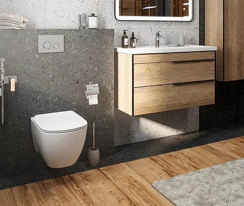 Унитаз подвесной Aquatek ОБЕРОН AQ1363WT-00 с сиденьем микролифт, белый Унитаз подвесной Aquatek ОБЕРОН AQ1363WT-00 с сиденьем микролифт, белый