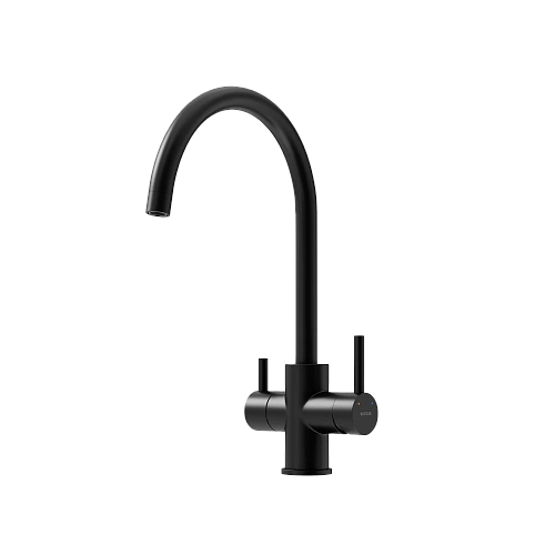 Смеситель для кухни SANCOS Taper SC4012MB с возможностью подключения фильтра, черный матовый Смеситель для кухни SANCOS Taper SC4012MB с возможностью подключения фильтра, черный матовый