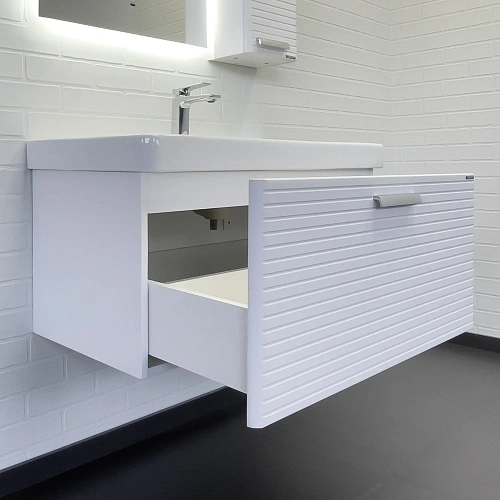 Тумба с раковиной Comforty Танжер-90П 00-00019566 подвесная белая матовая раковина Comforty 4490 Тумба с раковиной Comforty Танжер-90П 00-00019566 подвесная белая матовая раковина Comforty 4490