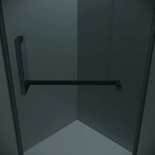 Душевой уголок GROSSMAN Pragma 302.K33.03.1010.21.10 (100x100x195) трапеция,распашн,черн.матов,стекло тониров Душевой уголок GROSSMAN Pragma 302.K33.03.1010.21.10 (100x100x195) трапеция,распашн,черн.матов,стекло тониров