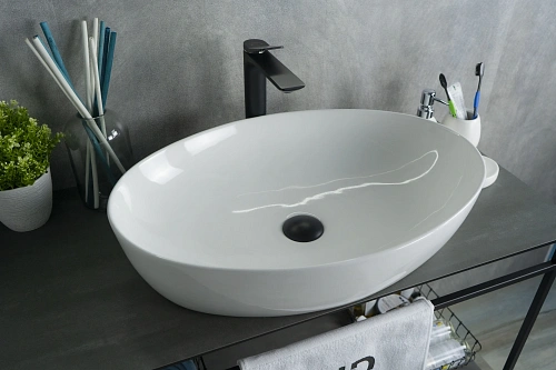 Раковина Gid N9433 51148 накладная белая 61x41x14.5 Раковина Gid N9433 51148 накладная белая 61x41x14.5