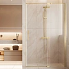 Душевая дверь Vincea Extenza VDP-4EX1011CLG, 1000/1100, брашированное золото, стекло прозрачное