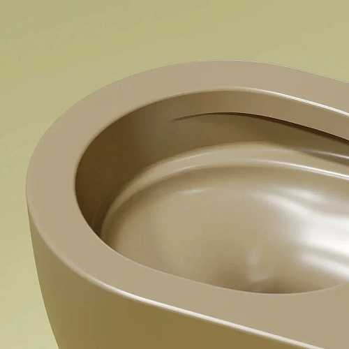 Унитаз подвесной Ceramica Nova MODENA CN6063MC Капучино матовый Унитаз подвесной Ceramica Nova MODENA CN6063MC Капучино матовый