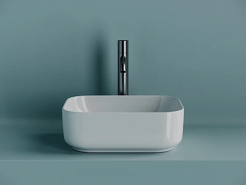 Раковина Ceramica Nova ELEMENT CN5042 белый накладная Раковина Ceramica Nova ELEMENT CN5042 белый накладная