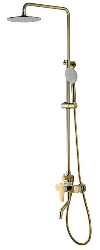 Душевая система IDDIS Cloud (CLOWG00i06) золото/белый Душевая система IDDIS Cloud (CLOWG00i06) золото/белый