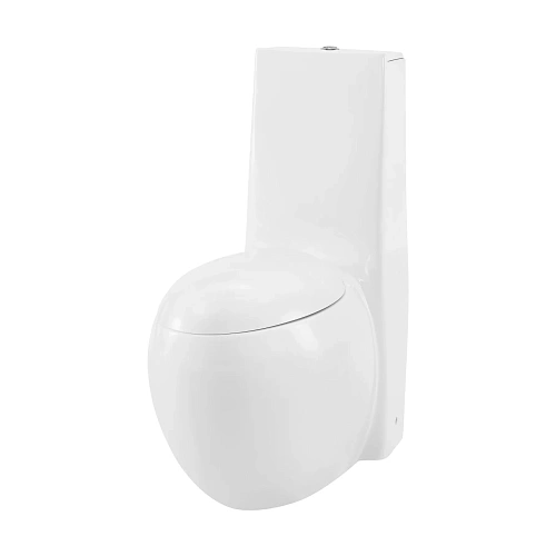 Унитаз напольный GROSSMAN GR-4424 Solis 690x420x880 моноблок с толстой крышкой Унитаз напольный GROSSMAN GR-4424 Solis 690x420x880 моноблок с толстой крышкой