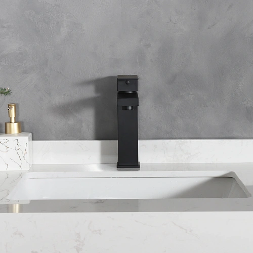 Смеситель для раковины Gid Anchel SS979-BM-K SS979BMK черный матовый Смеситель для раковины Gid Anchel SS979-BM-K SS979BMK черный матовый