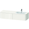 Картинка анонса товара «тумба под раковину duravit happy d.2 plus hp4954r2222 подвесная 160 см белая»