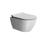 Картинка анонса товара «унитаз подвесной gsi pura безободковый swirlflush белый матовый (881609) без сиденья»