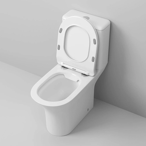 Унитаз напольный GROSSMAN GR-4443S 640x355x795 безободковый с тонкой крышкой Унитаз напольный GROSSMAN GR-4443S 640x355x795 безободковый с тонкой крышкой