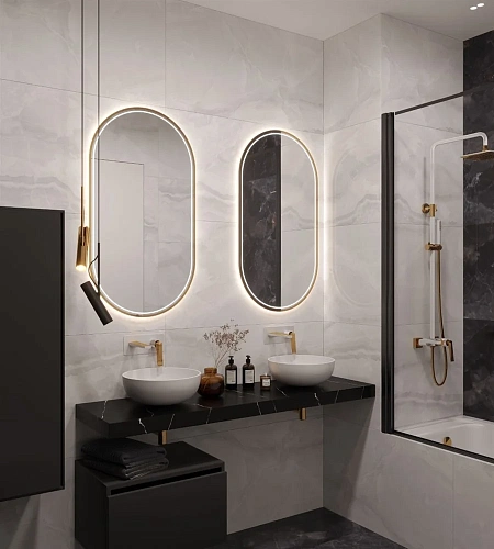 Столешница Armadi Art FLAT NERO MARQUINA 1610x460x70 869-160-NM Столешница Armadi Art FLAT NERO MARQUINA 1610x460x70 869-160-NM