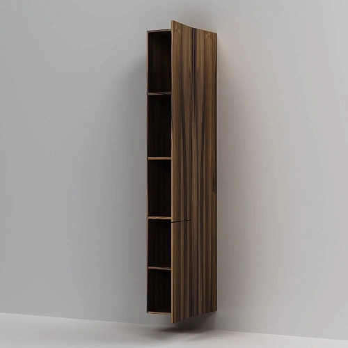 Шкаф-пенал AM.PM Gem M90CHR0306HF подвесной, правый, 30 см, push-to-open, орех Шкаф-пенал AM.PM Gem M90CHR0306HF подвесной, правый, 30 см, push-to-open, орех