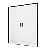 Картинка анонса товара «душевая дверь new trendy prime black 150x200 d-0342a (черный)»