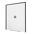 Душевая дверь NEW TRENDY PRIME BLACK 170x200 D-0344A (черный) Душевая дверь NEW TRENDY PRIME BLACK 170x200 D-0344A (черный)
