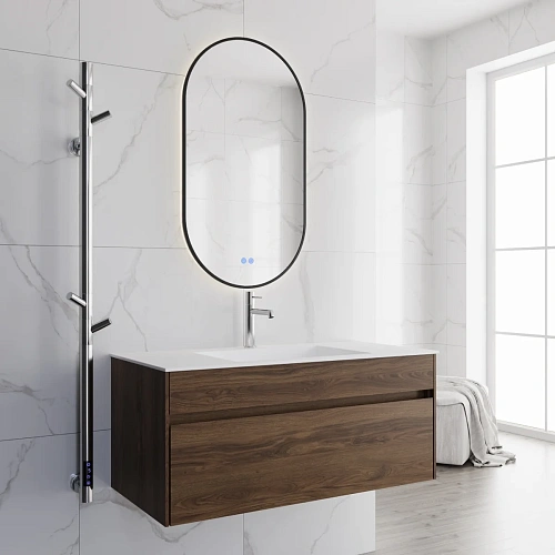 Тумба под раковину Vincea Chiara 1000 VMC-2C100CO подвесная, C.Oak Тумба под раковину Vincea Chiara 1000 VMC-2C100CO подвесная, C.Oak