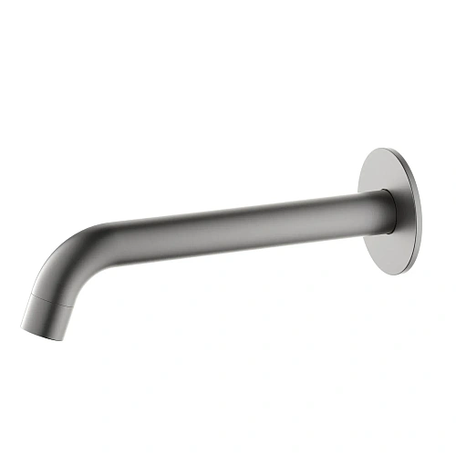 Излив Aquatek Европа AQ1341BGM черный хром шлифованный Излив Aquatek Европа AQ1341BGM черный хром шлифованный