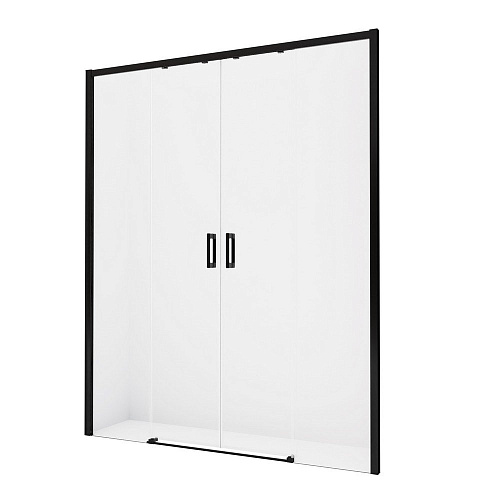Душевая дверь NEW TRENDY PRIME BLACK 190x200 D-0346A (черный) Душевая дверь NEW TRENDY PRIME BLACK 190x200 D-0346A (черный)