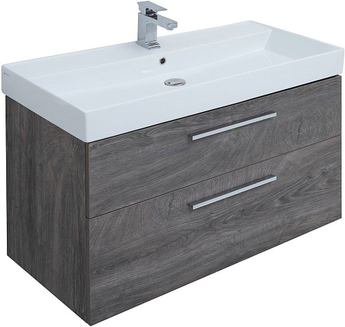 Тумба под раковину Aquanet Nova 100 дуб рошелье 00249923 Тумба под раковину Aquanet Nova 100 дуб рошелье 00249923