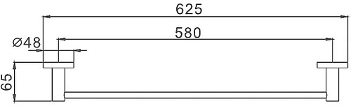 Полотенцедержатель Haiba HB8701 Полотенцедержатель Haiba HB8701