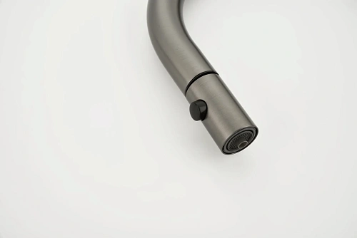 Смеситель для кухни AQUAme Cucina AQM9905GM с выдвижным изливом, с подключением к фильтру с питьевой водой, металл Смеситель для кухни AQUAme Cucina AQM9905GM с выдвижным изливом, с подключением к фильтру с питьевой водой, металл