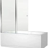 Шторка на ванну Aquanet Alfa 4 NF6222-pivot , прозрачное стекло Шторка на ванну Aquanet Alfa 4 NF6222-pivot , прозрачное стекло