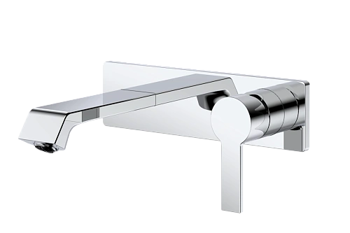 Смеситель для раковины BelBagno AURORA-BLVM-CRM-W0 встраиваемый хром Смеситель для раковины BelBagno AURORA-BLVM-CRM-W0 встраиваемый хром