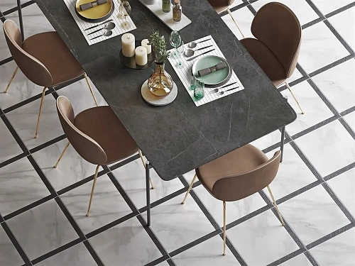 Керамогранит Cersanit Madison белый рельеф 42x42 MS4R052 Керамогранит Cersanit Madison белый рельеф 42x42 MS4R052