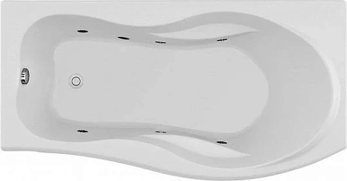 Акриловая ванна Aquanet Borneo 170x75/90 R (с каркасом) 00205284 Акриловая ванна Aquanet Borneo 170x75/90 R (с каркасом) 00205284